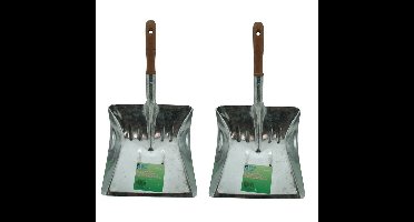 Benson Blik zonder stoffer - 2x - voor buiten - verzinkt - 22 cm