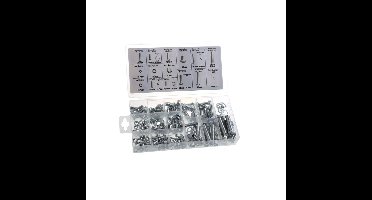 Benson Bouten / Moeren en Ringen assortiment - 240-delig - in opbergdoos