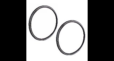 Benson Buitenband - 2x - 28 x 1,75 - zwart - anti-lek - 47-622