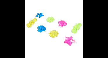 Benson Duikspeeltjes - 8x stuks - gekleurd - duik speelgoed - kunststof