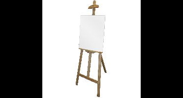 Benson houten schildersezel 140 cm met canvas doek 30 x 42 cm