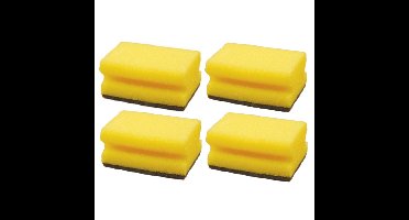 Benson Schuursponsjes - 8x stuks - met nagelbescherming - sterke reiniging