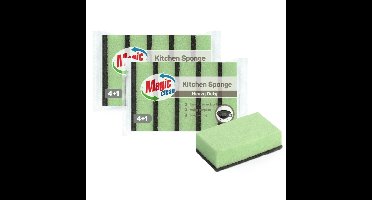 Benson Schuursponsjes set - 10x stuks - heavy duty - vezelspons - sterke reiniging