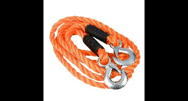 Benson Sleepkabel - tot 3000 kg - oranje - auto trekkabel - 3,5 meter