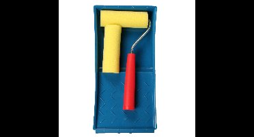 Benson Verfroller - met bak en beugel - 10 cm - extra fijn - schilderset