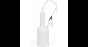 Benson Verhuisfitting - E27 - wit - fitting met kroonsteen