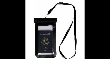 Benson Waterdicht documententasje - waardvolle spullen hoesje - zwart - vakantie essentials