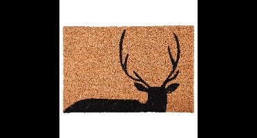 Best for Boots Deurmat - hert print - kokosvezel - 60 x 40 cm