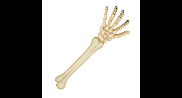 Boland kerkhof decoratie - 46 cm - skelet - botten - halloween - begraafplaats