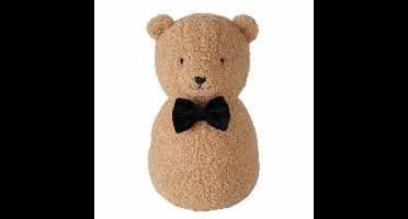 Boltze Deurstopper Beertje - 1 kg - bruin - knuffeldier - H22 cm - deurstop