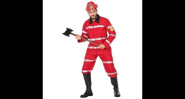 Brandweer verkleedpak/carnavalskostuum voor heren - carnavalskleding