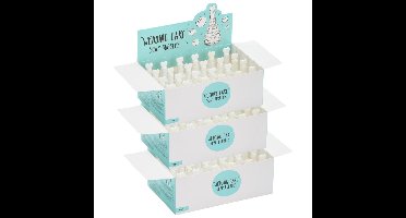 Bruiloft mini bellenblaas - bruidstaart - wit - 72x stuks - bedankjes - gasten cadeautjes