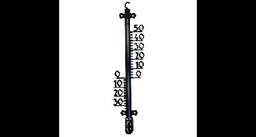 Buiten Thermometer - Zwart - 65 cm - Celsius - Wandmontage