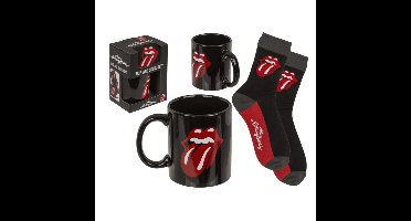 Cadeauset The Rolling Stones- mok en sokken - cadeauset - muziekband