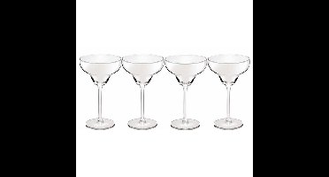 Cocktailglazen - 4x - transparant - 300 ml - Margarita - glas- glazen