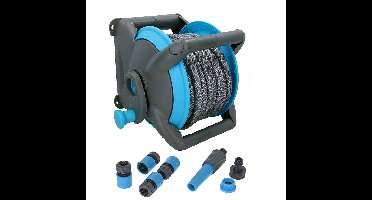 Complete tuinslang set - met verbindingsstukken en sproeikop - Tuinier/tuinslang benodigdheden