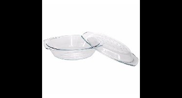 Cosy & Trendy Ovenschaal ovaal/rond - 33 x 20 x 9 cm - glas