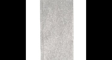 Crepe alu papier glitter zilver 150 x 50 cm knutsel materiaal