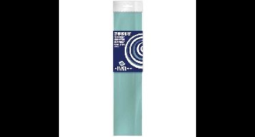 Crepe papier platte vellen - 6x - lichtblauw - 250 x 50 cm - Knutselen met papier - Knutselspullen