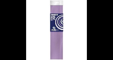 Crepe papier platte vellen - lila - 250 x 50 cm - Knutselen met papier - Knutselspullen