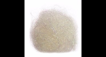 Decoris engelenhaar - zakje van 20 gr - wit - kerstboom decoratie - kerstversiering