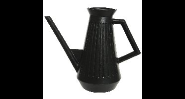 Decoris Gieter - kunststof - zwart - binnen en buiten - 1,8L