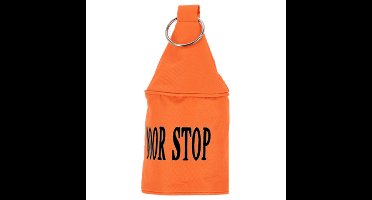 Deurstopper Neon - 2,5 kg - canvas - oranje - 13 x 13 x 28.5 cm