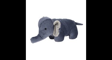 Deurstopper - olifant - 29 x 14 x 16 cm - polyester - safari dieren thema deurstoppers