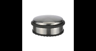 Deurstopper rond metaal 10 x 4 cm