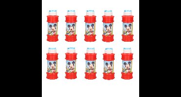 Disney Mickey Mouse bellenblaas - 10x - met spelletje - 175 ml - voor kinderen