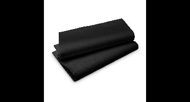 Duni Tafellaken / Tafelkleed - van Evolin papier - in het zwart - Formaat 127 x 220 cm