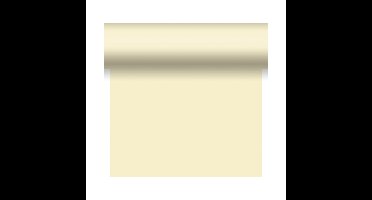 Duni tafelloper - papier - creme - 480 x 40 cm