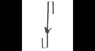 Esschert design Deurkranshanger - Vogel - gietijzer - L35 cm - kerstkrans