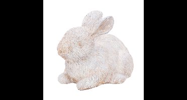 Esschert design Sleutelverstopdoosje Haas - wit - sleutelkluis