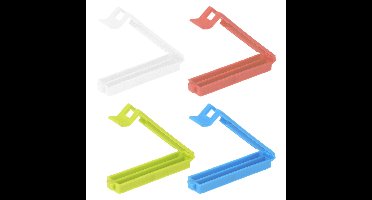 Excellent Houseware vershoudklemmen / vershoudclips - 20x - kunststof