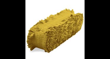 Folat Feest/verjaardag versiering - crepe slingers - goud - 24 mtr - papier - feestartikelen