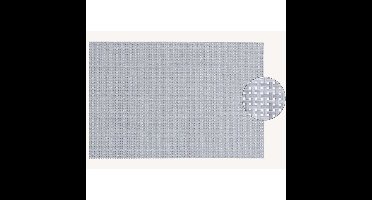 G. Wurm Luxe Tafel placemats Louvre - grijs - kunststof - 45 x 30 cm