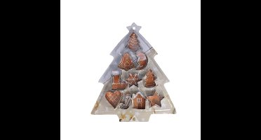 Gerimport Kerst koekvormpjes - 10x stuks - uitsteek vormpjes - kerst thema - kerstkoekjes bakken