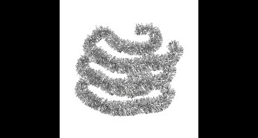 Gerimport Kerstslinger - 3x stuks - zilver - 180 x 12 cm - folie - Extra brede - folieslinger - kers