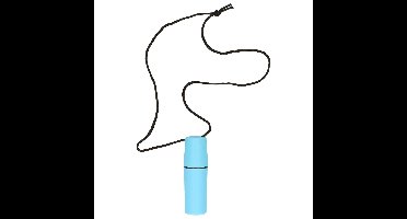 Gerimport opbergbox waterdicht - blauw - kleine opberger - 17.50 x 4 cm - geldkoker