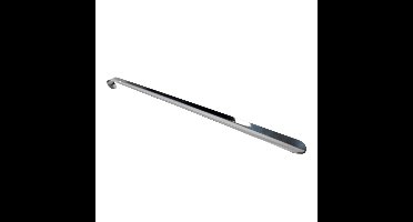 Gerimport Schoenlepel - 51 cm - metaal - zilver - met haak - instaphulp - schoenen