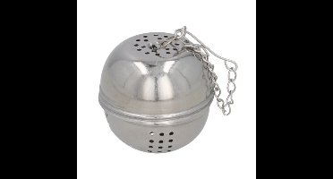 Gerimport Theefilter bal - RVS - zilver - D4 cm - theezeef - thee-ei