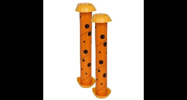 Gerimport Vliegen/insecten vang strip - 10x - L26 cm - vliegen vangen - ongedierte