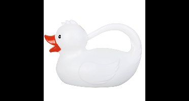 Gieter - Badeend - wit - 1,8 liter - kunststof - kindergieters