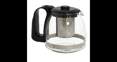 Glazen theepot 1250 ml met filter/infuser en handvat