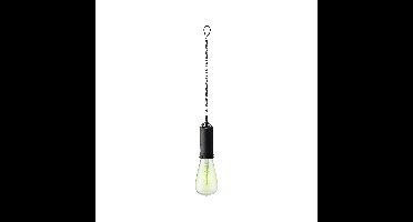 Groene solar tuinverlichting hanglamp kunststof 20 cm