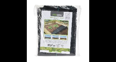 Gronddoek/worteldoek - anti onkruid - tuin - 100 x 1000 cm - zwart