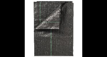 Gronddoek/worteldoek - anti onkruid - zwart - 330 x 500 cm - 100 grams