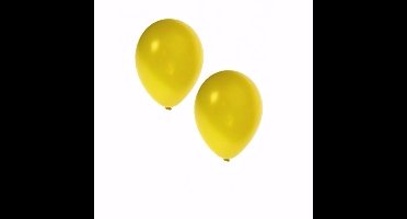 Grote gele partyballonnen 10 stuks