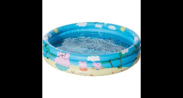 Happy People Peppa Pig / Big opblaasbaar zwembad - 100 x 23 cm - speelgoed - Pierenbadje